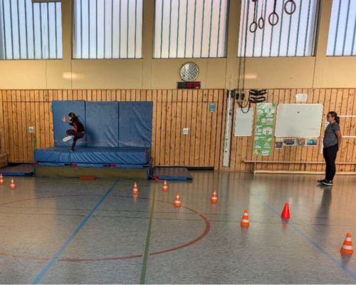 Leichtathletik-AG an der Robinson-Schule